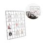 Imagem de Painel de Fotos Memory Board Grade Metal Preto 48x48 - APD38108-48X48-PO