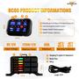 Imagem de Painel de Interruptores Auxbeam BC60 6 Gangues com LED - Regulagem Automática