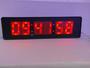 Imagem de painel de led cronometro digital controle vermelho bivolt