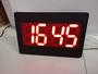 Imagem de Painel de led relógio digital 2316 vermelho parede mesa calendário alarme
