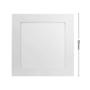 Imagem de Painel de Led Save Energy Quadrado de Sobrepor 25W Bivolt Branco