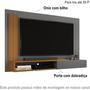 Imagem de Painel de TV Smart até 50 Polegadas Com Porta Math cor Onix / Nature - MJM Casa dos móveis