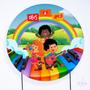 Imagem de Painel Decorativo para Festa 1,50x1,50 metros Vesti Fácil com Elástico 3 Palavrinhas - Fera Print