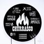 Imagem de Painel Decorativo para Festa 1,50x1,50 metros Vesti Fácil com Elástico Churrasco - Fera Print
