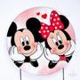 Imagem de Painel Decorativo para Festa 1,80x1,80 metros Vesti Fácil com Elástico Mickey e Minnie - Fera Print