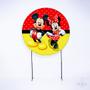 Imagem de Painel Decorativo para Festa 1,80x1,80 metros Vesti Fácil com Elástico Mickey e Minnie - Fera Print