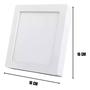 Imagem de Painel Eco LED Sobrepor Quadrado 12W 6500K BR BDPD-0800-16