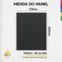 Imagem de Painel Festa Retangular 3D Cor Lisa Casadinho 1,75M X 2,20