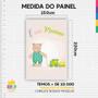 Imagem de Painel Festa Retangular 3D É Menino Casadinho 1,50M X 2,20