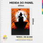 Imagem de Painel Festa Retangular 3D Halloween Casadinho 1,50M X 2,20