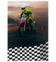 Imagem de Painel Festa Retangular 3D Motocross Casadinho 1,50M X 2,20