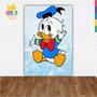 Imagem de Painel Festa Retangular 3D Pato Donald Casadinho 1,50M X