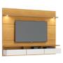 Imagem de Painel Home Suspenso Para TV Até 65 Pol. Innove I04 LED Nature/Off White - Mpozenato