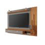Painel Home Suspenso Ripado LED TV Até 80 Polegadas Titanium Naturalle Hit Shop JM Imagem de Painel Home Suspenso Ripado LED TV Até 80 Polegadas Titanium Naturalle Hit Shop JM