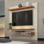 Imagem de Painel Home Theater LED Para Tv com Espelho Dalla Costa MDF