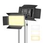 Imagem de Painel Iluminador Led Somita LED-U800+ 50W BiColor Video Light com Fonte (Bivolt)