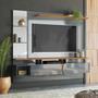 Imagem de Painel Intense com 2 Portas em MDF, 4 Prateleiras e Design Funcional