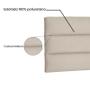 Imagem de Painel La Italiana Suede Bege Queen 160cm - Spezzia