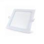 Imagem de Painel LED de Embutir Quadrado Prata - 16W 6500K Bivolt