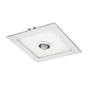 Imagem de Painel Led Embutir 6w Quadrada Branco Quente 3000k Com Sensor De Presença Dia/Noite