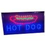 Imagem de painel led letreiro luminoso placa HOT DOG 220v