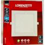 Imagem de Painel  led quadrado embutir lorenzetti 24w branco biv