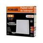 Imagem de Painel Led Quadrado Sobrepor 18W 6500K Luz Branca Foxlux