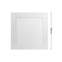 Imagem de Painel Led Save Energy Quadrado De Embutir 20W Bivolt Branco