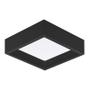 Imagem de Painel LED Sobrepor Recuado 12w Branco Quente 750lm Bivolt Preto Quadrado STH20902PTO/30 Stella