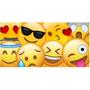 Imagem de Painel Lona Banner Emoji 100X70Cm Festa