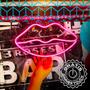 Imagem de Painel Luminoso Letreiro Beijo - Neon Led Rosa + Controle