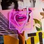 Imagem de Painel Luminoso Letreiro Criativo INSTA - Neon LED Rosa