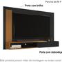 Imagem de Painel Luxo TV Smart até 50 Polegadas Alasca com porta - Diversas Cores - JM Casa dos Moveis