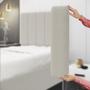 Imagem de Painel Modulado Nashira 140 / N-037 Bouclê Off White