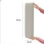 Imagem de Painel Modulado Nashira 140 / N-037 Bouclê Off White