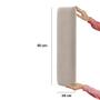 Imagem de Painel Modulado Nashira 60x20 Cm / Z-003 Sued Bege