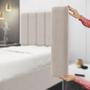 Imagem de Painel Modulado Nashira 60x20 Cm / Z-003 Sued Bege