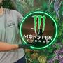 Imagem de Painel Monster Energy Em Acrílico E Neon 45cm C/controle