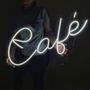 Imagem de Painel Neon Café Iluminação 1 Metro Com Com Controle