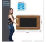 Imagem de Painel para sala channel fabrimóveis nature/off wite - village móveis