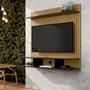 Painel para TV 32 Polegadas Com Prateleira Ripado Onix - Varias Cores - Lojas Comprou Chegou Imagem de Painel para TV 32 Polegadas Com Prateleira Ripado Onix - Varias Cores
