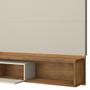 Imagem de Painel Para Tv 65 Pol Com Bancada Suspensa Ana B02 Naturalle-off White