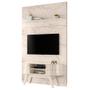 Imagem de Painel para TV 65 Pol com Rack Bancada 154cm Tyrone M01 Calacata/Off White - Mpozenato