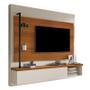 Imagem de Painel para Tv Ambiente Galea Carvalho New Off White - Luapa