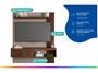 Imagem de Painel para TV até 55” Caemmun Jade 1 Prateleir