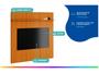 Painel para TV até 55" EDN Móveis Avant 1.4 Imagem de Painel para TV até 55" EDN Móveis Avant 1.4