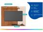 Imagem de Painel para TV até 58" Caemmun Cross 2 Prateleiras