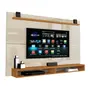 Imagem de Painel Para TV Até 65 Polegadas Com Prateleira 1,80m Max Cedro/Off White