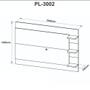 Imagem de Painel para TV até 65 Polegadas PL3002 Tecnomobili