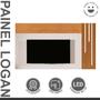 Imagem de Painel para Tv até 75 Polegadas 180cm com Led Cascata Logan